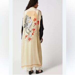 Free People Moon Dance / Rising Son Kimono One Size
